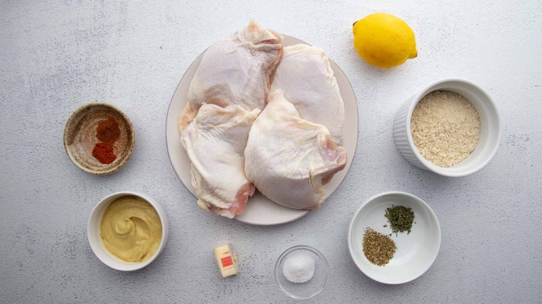 ingredients for deviled chicken thighs