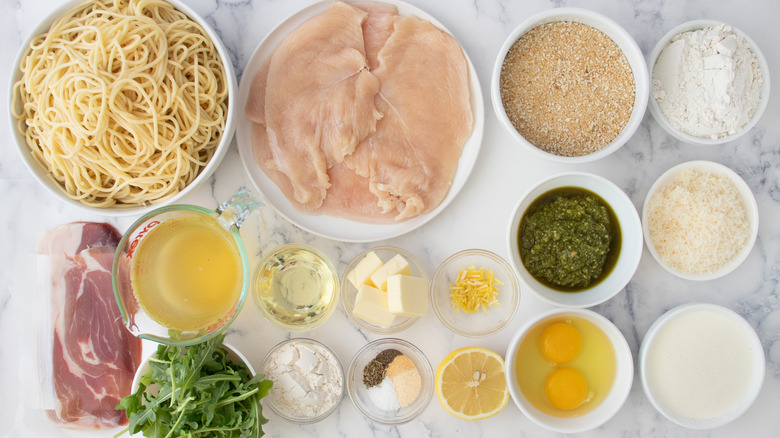 chicken bellagio pasta ingredients