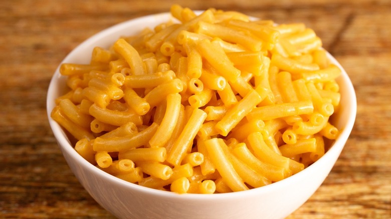 Bowl of mac and cheese