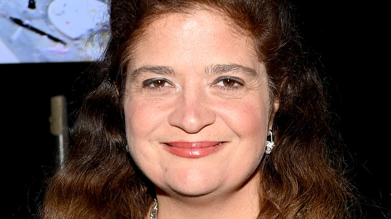 Alex Guarnaschelli smiles at event