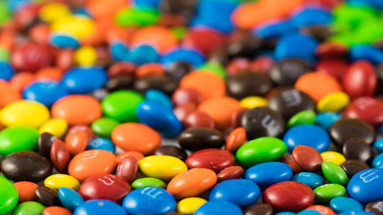 Pile of M&M's