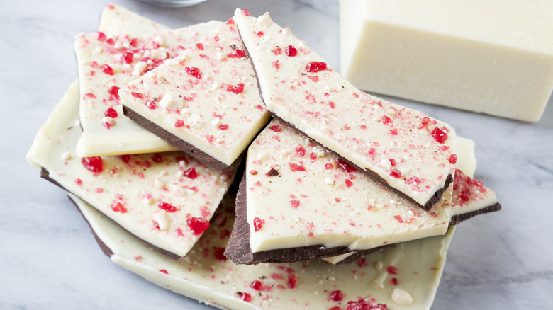 peppermint bark candy