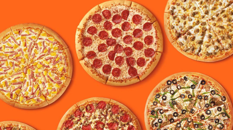 Little Caesars pizzas