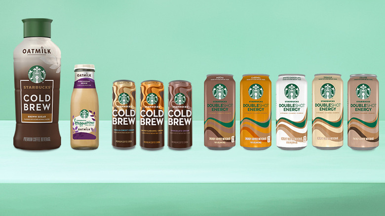 Starbucks 2024 line of RTD beverages