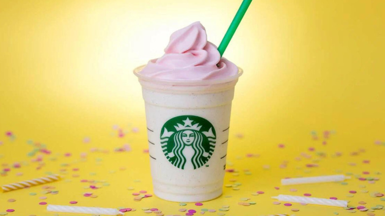 Starbucks Birthday Cake Frappuccino