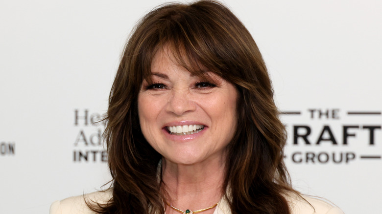 Valerie Bertinelli smiling at event