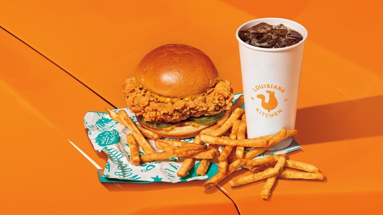 Popeyes BBQ chicken sandwich