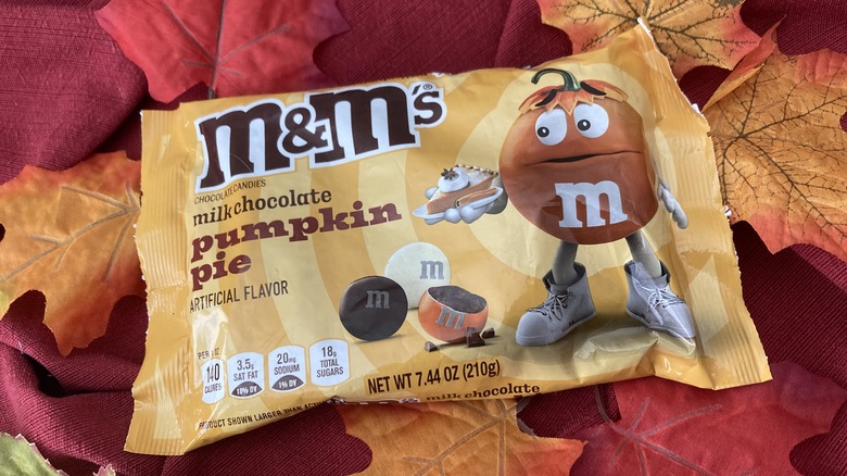 pumpkin pie M&M's