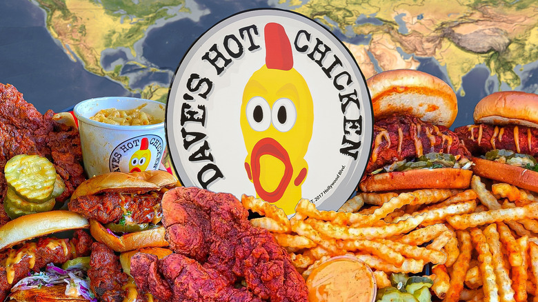 Dave's Hot Chicken food