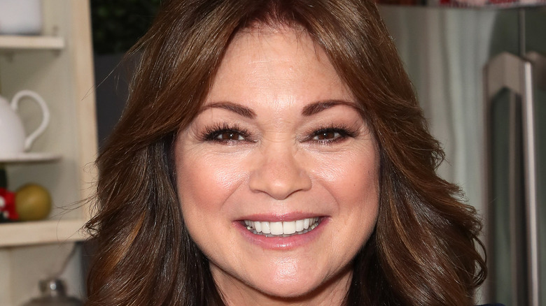 Valerie Bertinelli smiling in close-up