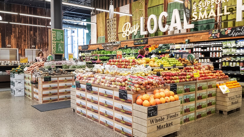 whole foods produce section