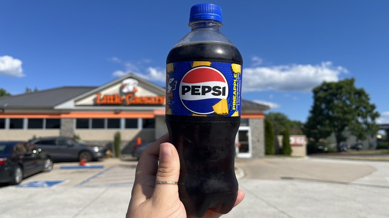 Pineapple Pepsi at Little Caesars