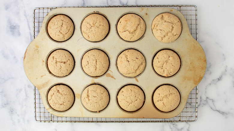 cupcakes in pan