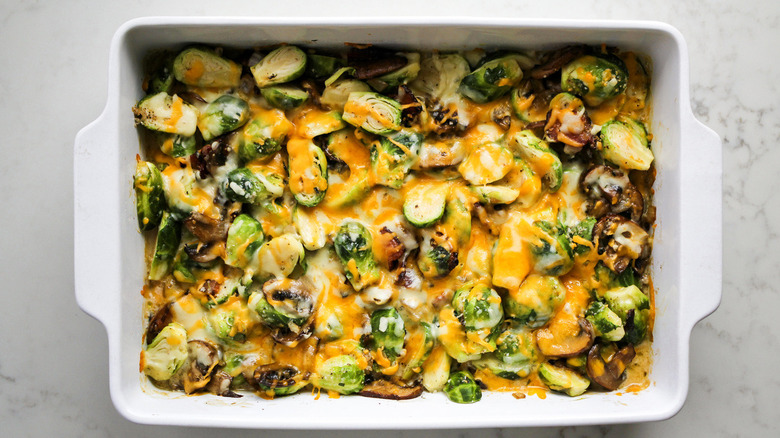 vegetable casserole with cheese